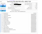Samsung 990 PRO 4 TB SSD M.2 PCIe 4.0 NVMe – neuwertig – 2 Betriebsstunden – OVP