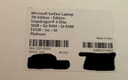 Microsoft Surface Laptop 7 13,8″ Snapdragon X Elite 16 GB RAM 512 GB SSD Platin