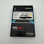 Samsung 990 PRO 4 TB SSD M.2 PCIe 4.0 NVMe – neuwertig – 2 Betriebsstunden – OVP