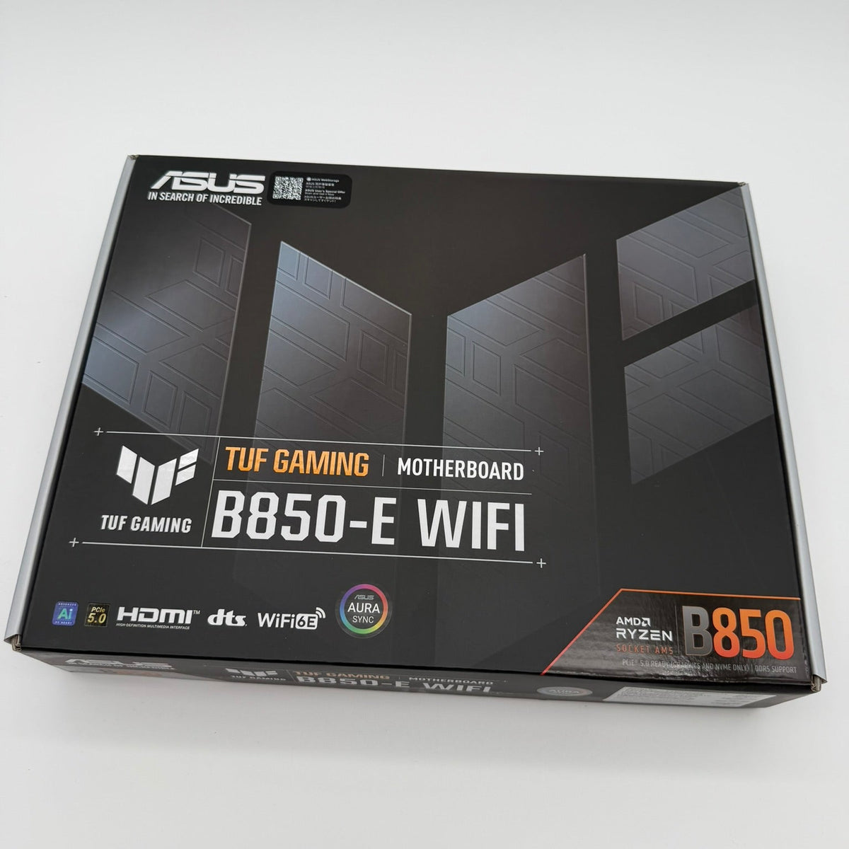 ASUS TUF Gaming B850-E WiFi Mainboard AM5 DDR5 ATX PCIe 5.0 – Neu