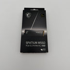 MSI SPATIUM M560 2 TB SSD M.2 2280 PCIe 5.0 x4 NVMe 2.0 – Neu
