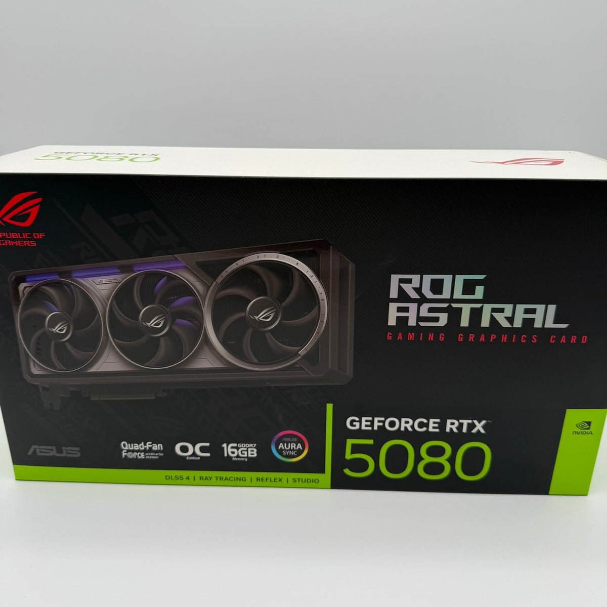 ASUS ROG Astral GeForce RTX 5080 OC 16 GB GDDR7 – Neu & versiegelt
