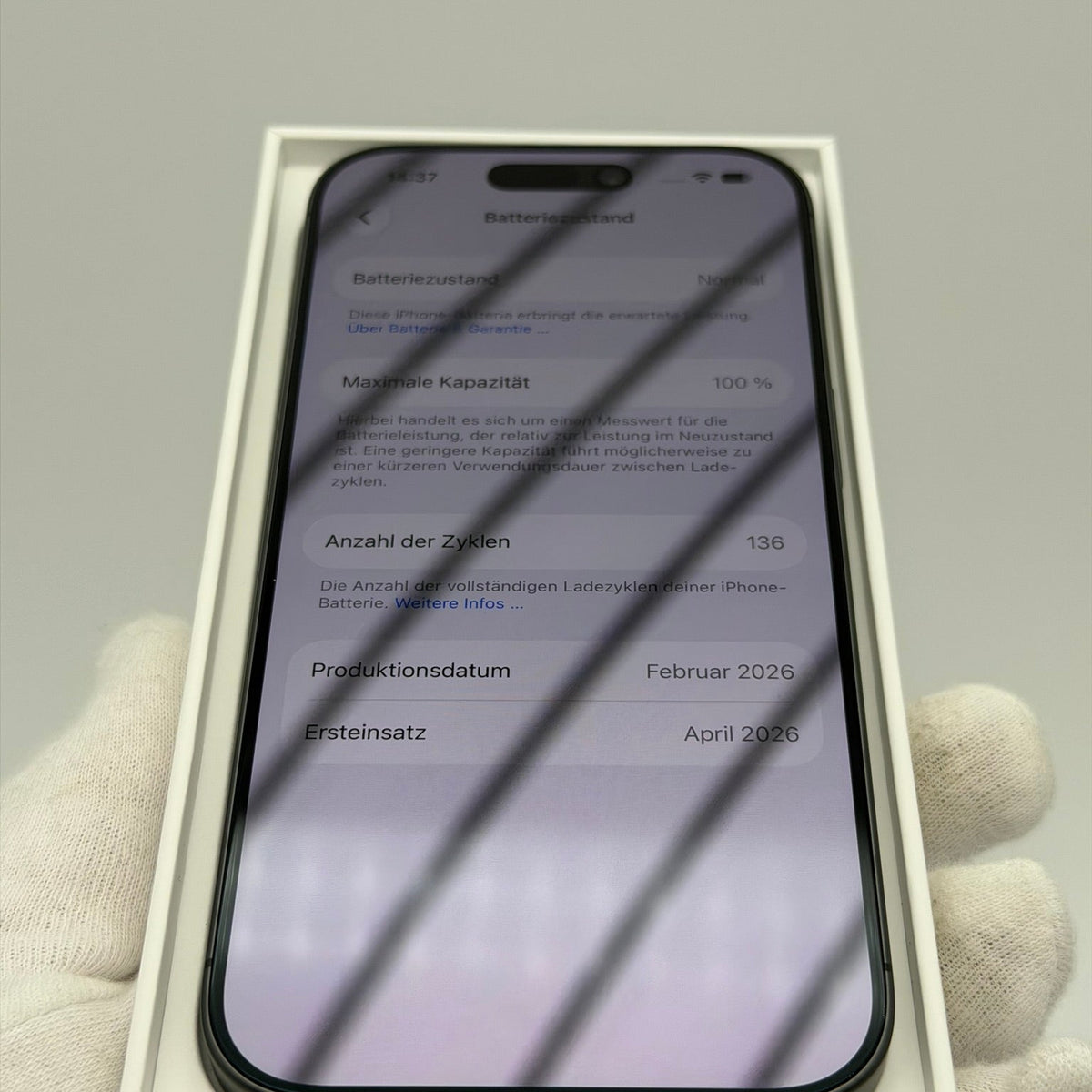 Apple iPhone 17 256 GB Schwarz – Top Zustand, mit Originalverpackung
