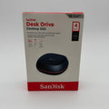 SanDisk Desk Drive 4 TB externe SSD USB-C – minimale Gebrauchsspuren – komplett
