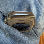 Apple Watch Ultra 2 49 mm Titan Natur GPS + Cellular mit Band & Ladekabel